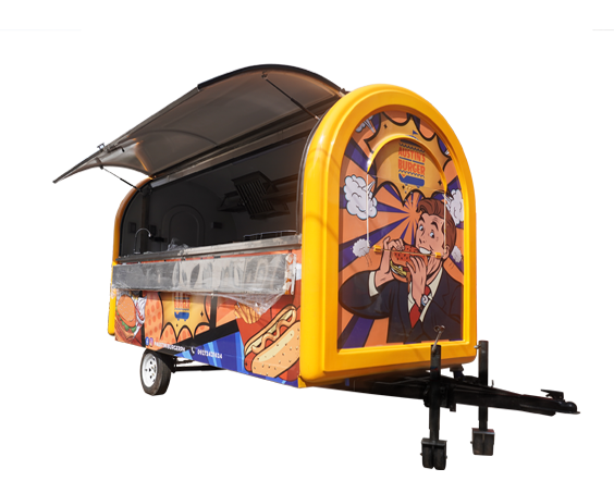 Dome Type Food Trailer</br>